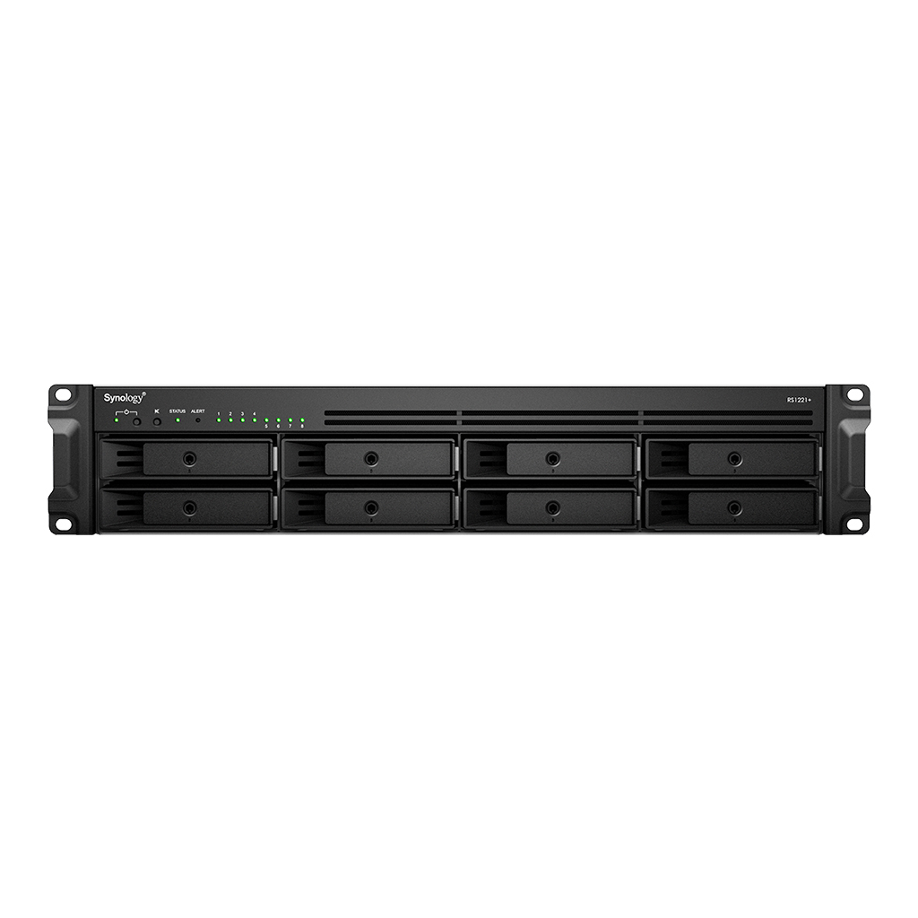 Thiết Bị Lưu Trữ RackStation 8-Bay Synology RS1221+
