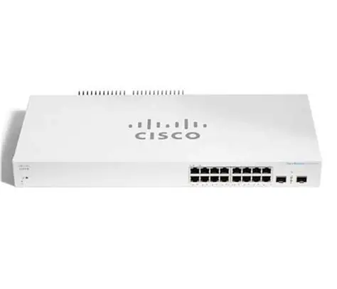 Switch Cisco CBS220-16T-2G-EU 16-Port GE, 2x1G SFP Rackmount CBS220-16T-2G-EU