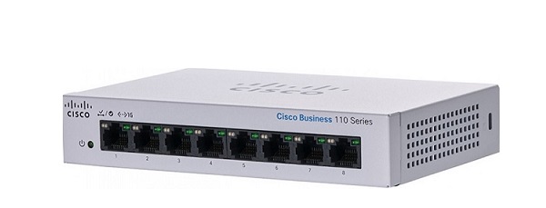 Cisco CBS110-8T-D-EU – Switch 8 Cổng Gigabit Unmanaged