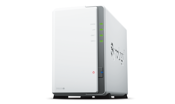 Lưu trữ NAS 2-Bay Synology DS223j